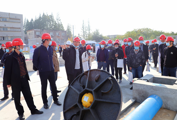 爱游戏平台_爱游戏（中国）集团打造室外排水工程标准化施工样板区