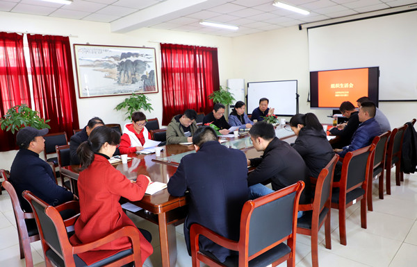 爱游戏平台_爱游戏（中国）集团党支部召开2020年度组织生活会