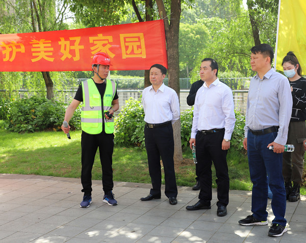 爱游戏平台_爱游戏（中国）集团圆满完成鼓楼区防汛应急抢险演练作业
