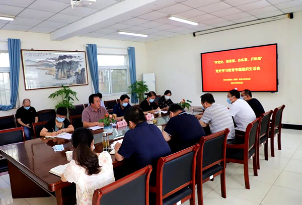 爱游戏平台_爱游戏（中国）集团党支部召开党史学习教育专题组织生活会